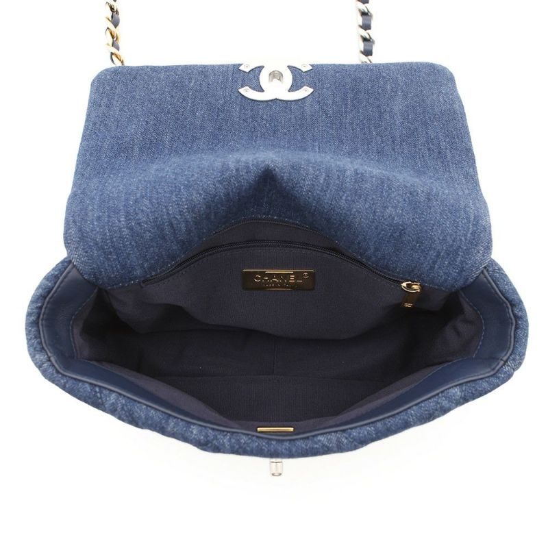 シャネル チェーンショルダーバッグ 19 デニム AS1160 CHANEL 2way