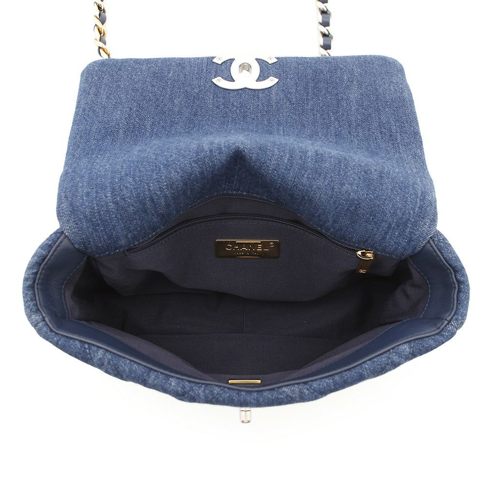 シャネル チェーンショルダーバッグ 19 デニム AS1160 CHANEL 2way