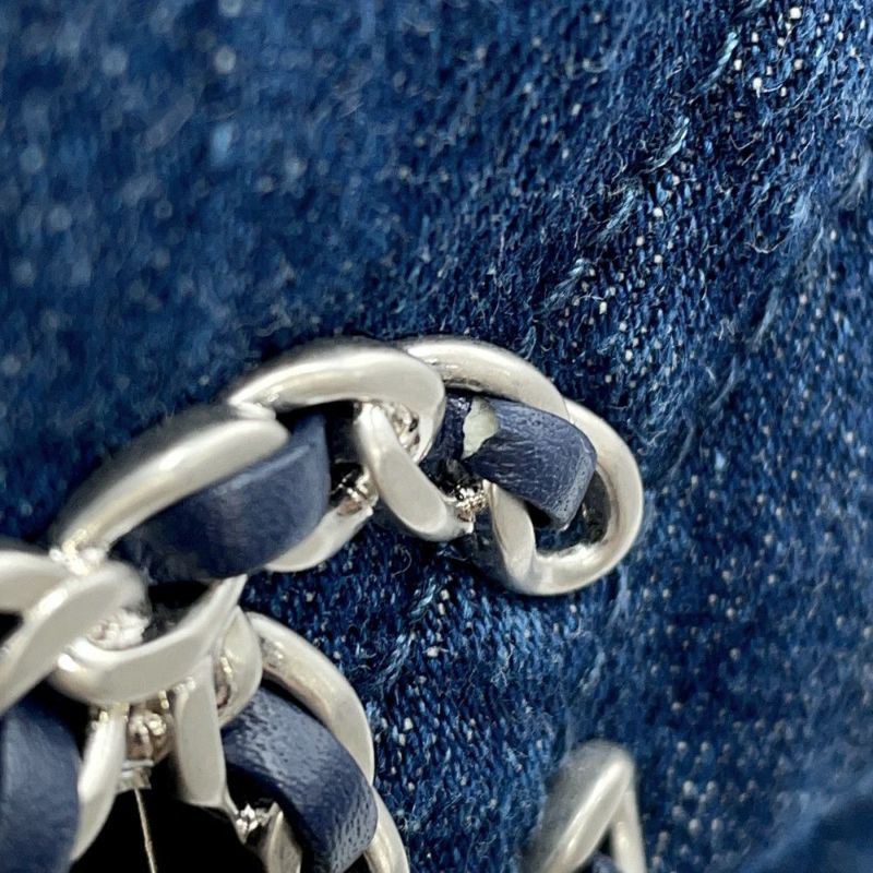 シャネル チェーンショルダーバッグ 19 デニム AS1160 CHANEL 2way