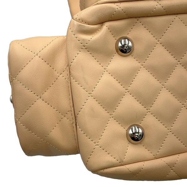 シャネル ショルダーバッグ マトラッセ ココマーク カンボンライン マルチポケット A25173 CHANEL