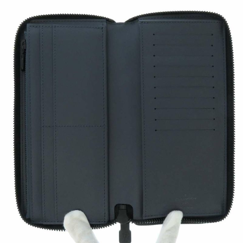 ルイヴィトン 長財布 モノグラム モノグラム・シャドウ ジッピーウォレット・ヴェルティカル M80423 メンズ