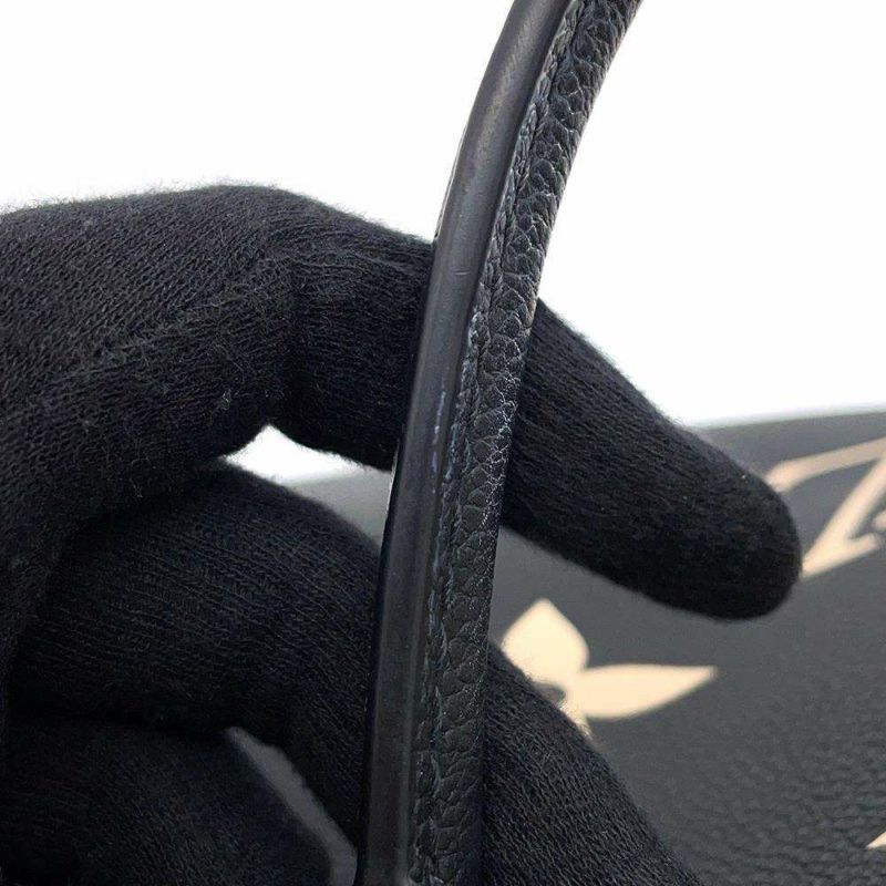 ルイヴィトン ハンドバッグ モノグラム・アンプラント グラン・パレMM M45842 2way 黒