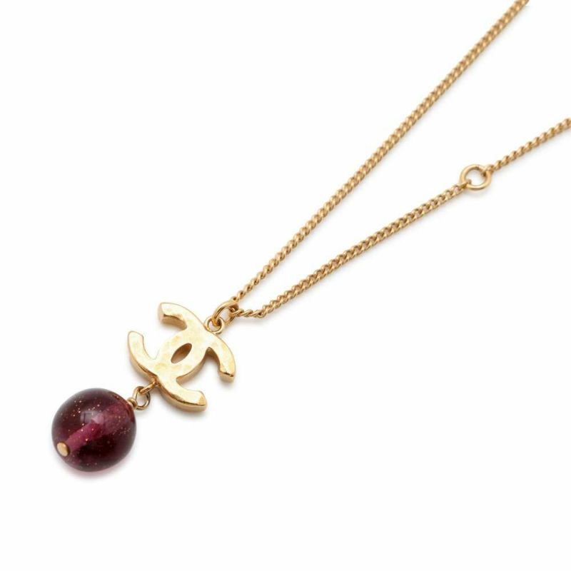 シャネル ネックレス ココマーク スイングボール GP CHANEL アクセサリー
