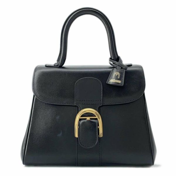 デルヴォー ハンドバッグ ブリヨン PM 復刻1958 レザー Delvaux バッグ デルボー 黒 安心保証 |  中古・新品ブランド販売ギャラリーレア公式通販