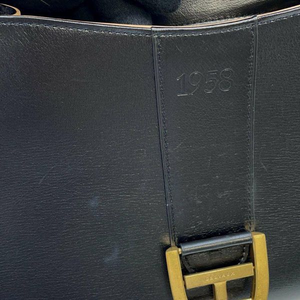 デルヴォー ハンドバッグ ブリヨン PM 復刻1958 レザー Delvaux バッグ デルボー 黒