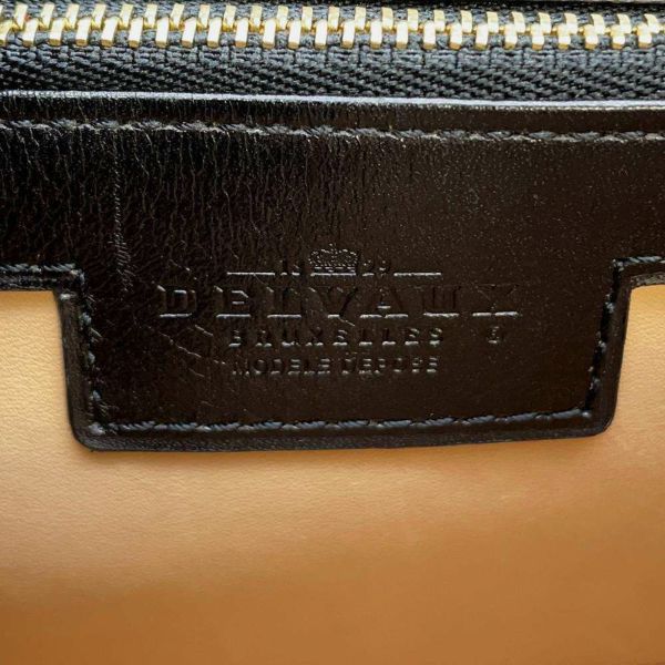 デルヴォー ハンドバッグ ブリヨン PM 復刻1958 レザー Delvaux バッグ デルボー 黒