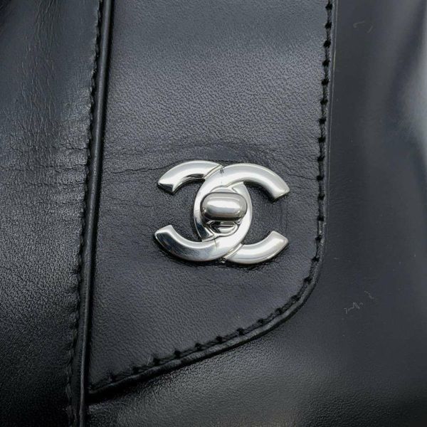 シャネル ロングブーツ ターンロックココマーク レディースサイズ36 1/2C G31202 CHANEL 靴 黒