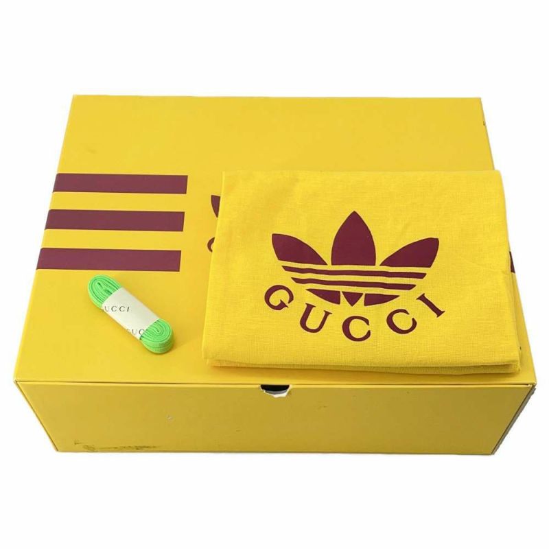 グッチ スニーカー アディダス コラボ ZX8000 トーション TORSION GGロゴ メンズサイズ8 721936