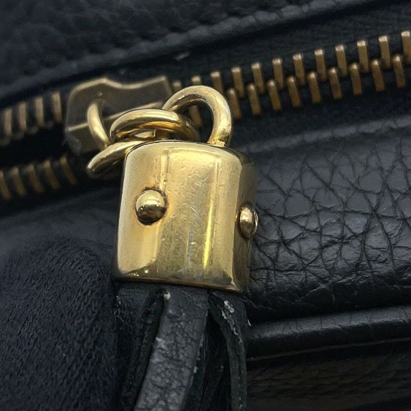 グッチ ショルダーバッグ ソーホー ミニディスコ レザー 347994 GUCCI バッグ 黒
