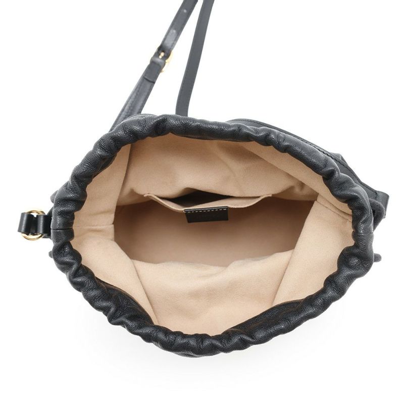 グッチ ショルダーバッグ 1955 ホースビット 602118 GUCCI バケットバッグ 黒