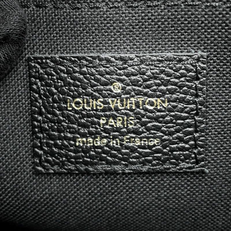 ルイヴィトン クラッチバッグ モノグラム・アンプラント デイリーポーチ M62937 LOUIS VUITTON ブラック 黒