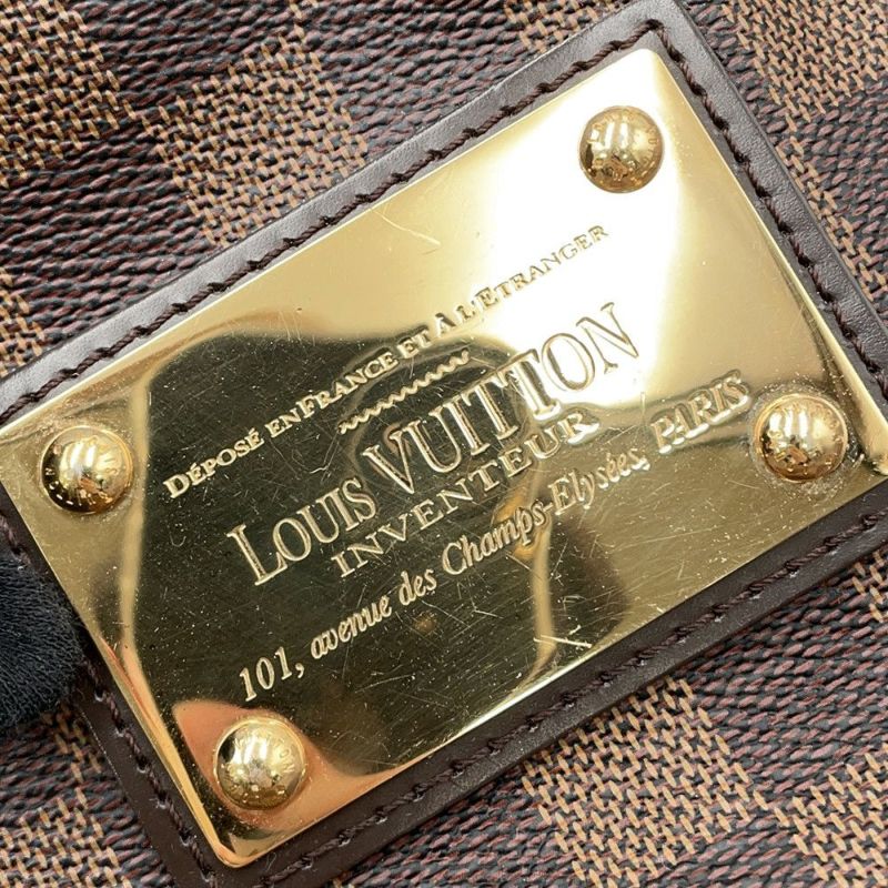 ルイヴィトン ショルダーバッグ ダミエ・エベヌ テムズPM N48180 LOUIS VUITTON ワンショルダー ホーボーバッグ
