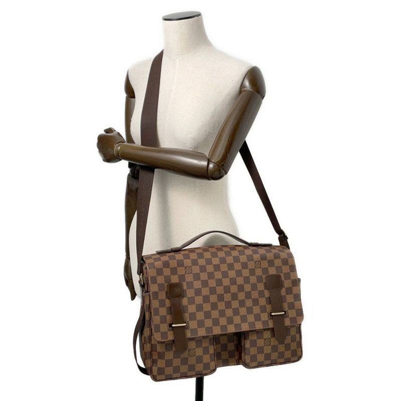 ルイヴィトン ショルダーバッグ ダミエ・エベヌ ブロードウェイ N42270 LOUIS VUITTON メッセンジャーバッグ