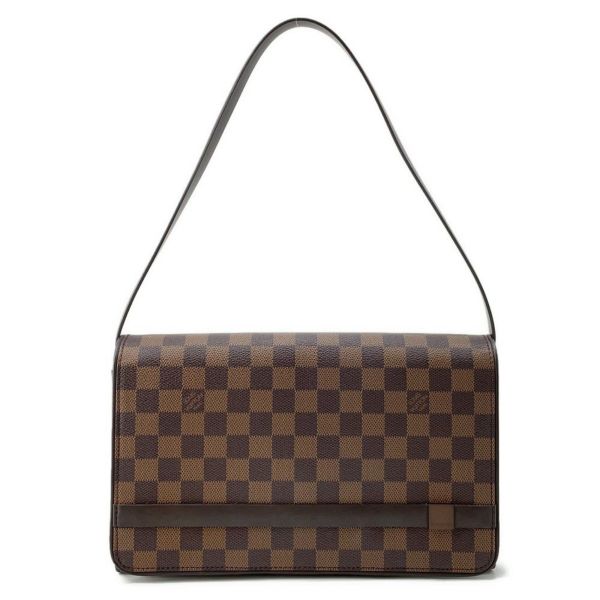 ルイヴィトン ハンドバッグ ダミエ・エベヌ トライベッカ・ロン N51160  LOUIS VUITTON