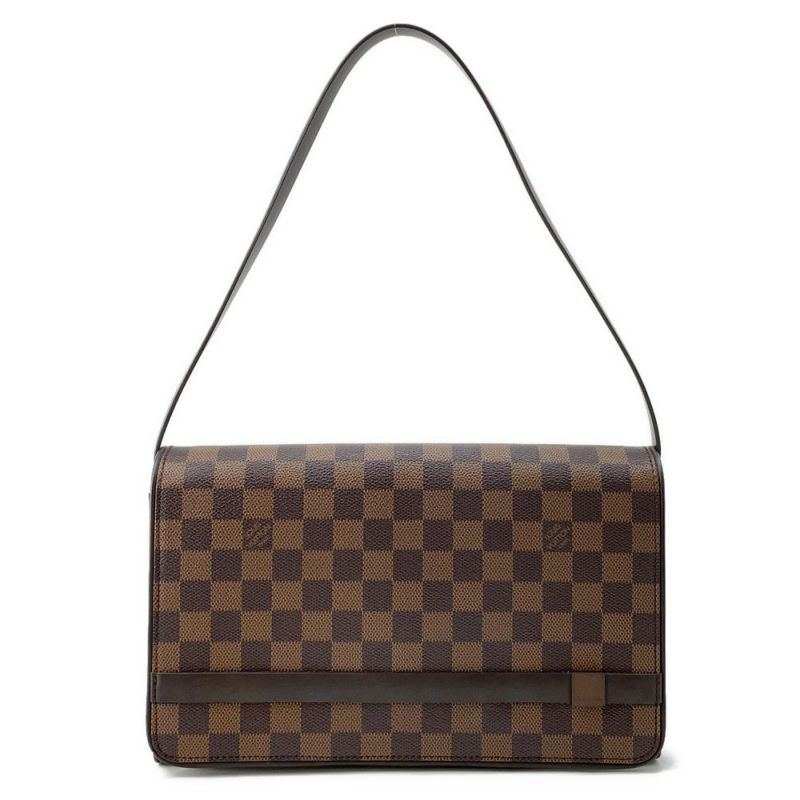 ルイヴィトン ハンドバッグ ダミエ・エベヌ トライベッカ・ロン N51160  LOUIS VUITTON
