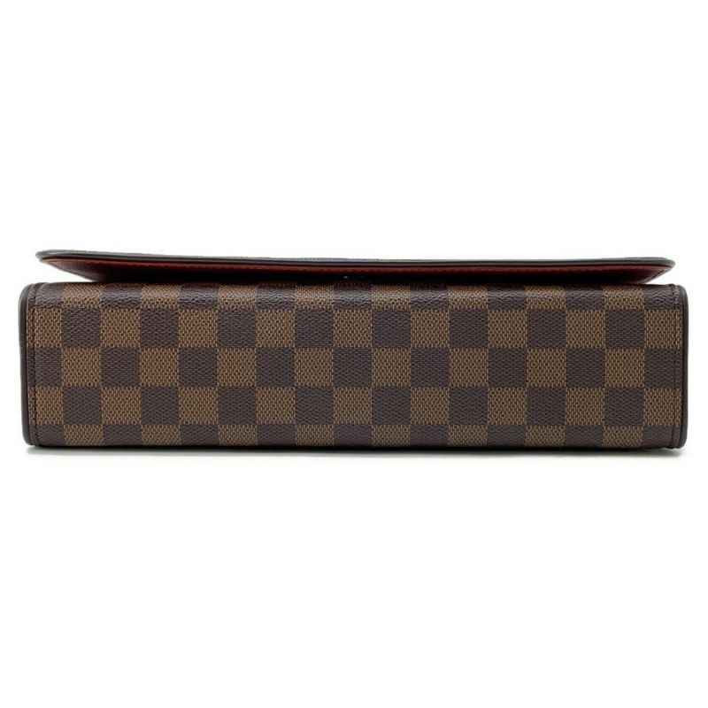 ルイヴィトン ハンドバッグ ダミエ・エベヌ トライベッカ・ロン N51160  LOUIS VUITTON
