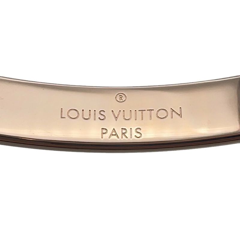 ルイヴィトン ブレスレット カフ・ナノグラム  サイズS M00253 LOUIS VUITTON ヴィトン アクセサリー バングル