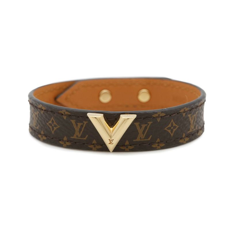 ルイヴィトン ブレスレット モノグラム ブラスレ・エセンシャルV サイズ17 M6042 LOUIS VUITTON ヴィトン アクセサリー