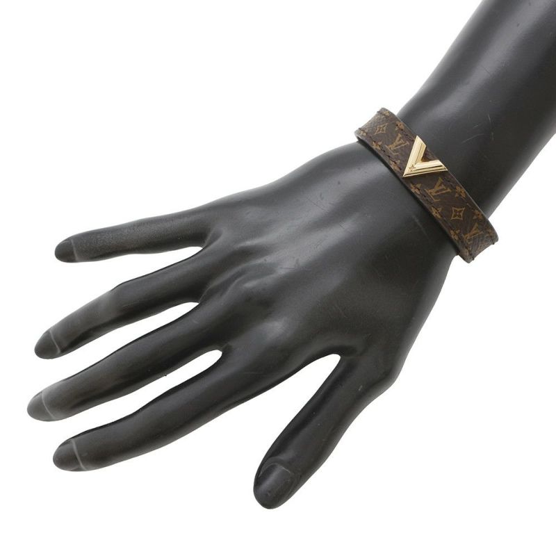 ルイヴィトン ブレスレット モノグラム ブラスレ・エセンシャルV サイズ17 M6042 LOUIS VUITTON ヴィトン アクセサリー