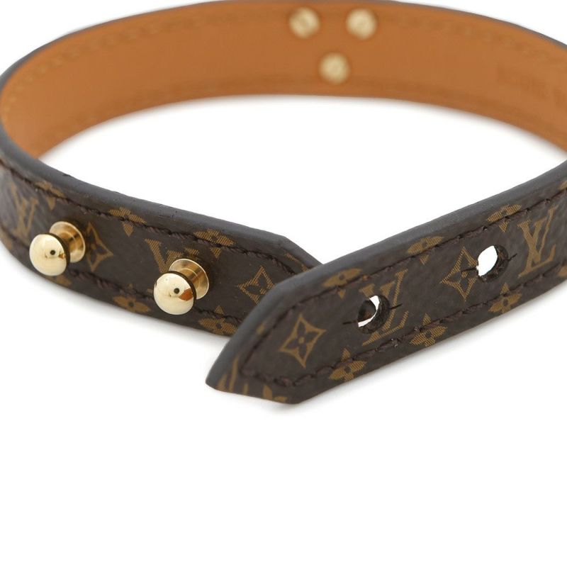 ルイヴィトン ブレスレット モノグラム ブラスレ・エセンシャルV サイズ17 M6042 LOUIS VUITTON ヴィトン アクセサリー