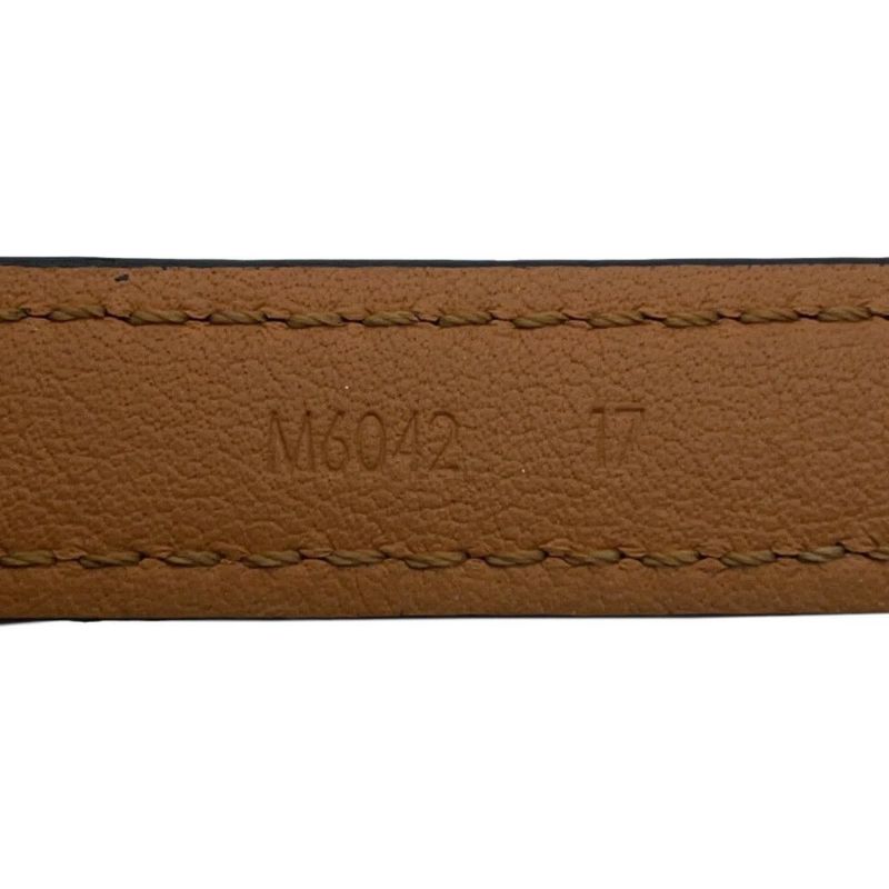 ルイヴィトン ブレスレット モノグラム ブラスレ・エセンシャルV サイズ17 M6042 LOUIS VUITTON ヴィトン アクセサリー