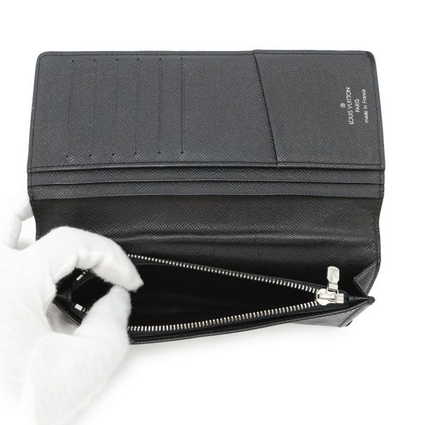 ルイヴィトン 長財布 ダミエ・グラフィット ポルトフォイユ・ブラザ N62665 LOUIS VUITTON ヴィトン ブラック 黒