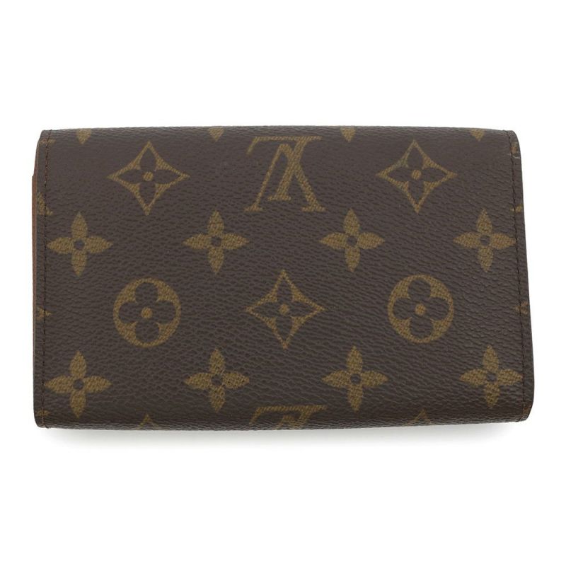 ルイヴィトン 二つ折り財布 モノグラム ポルトモネ・ビエ・トレゾール M61730 LOUIS VUITTON ヴィトン