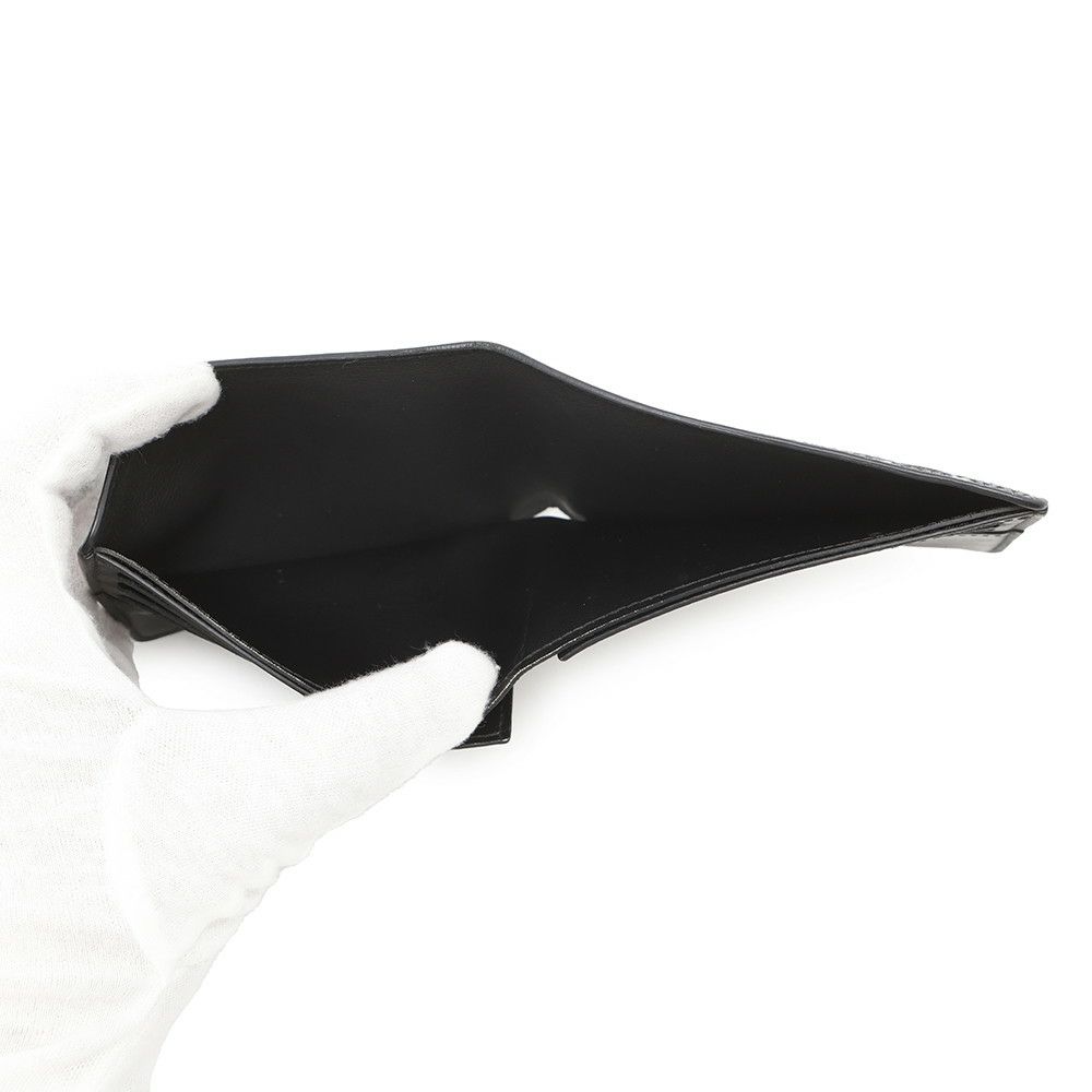 ルイヴィトン 二つ折り財布 モノグラム ポルトフォイユ・スレンダー M81774 LOUIS VUITTON ブラック 黒