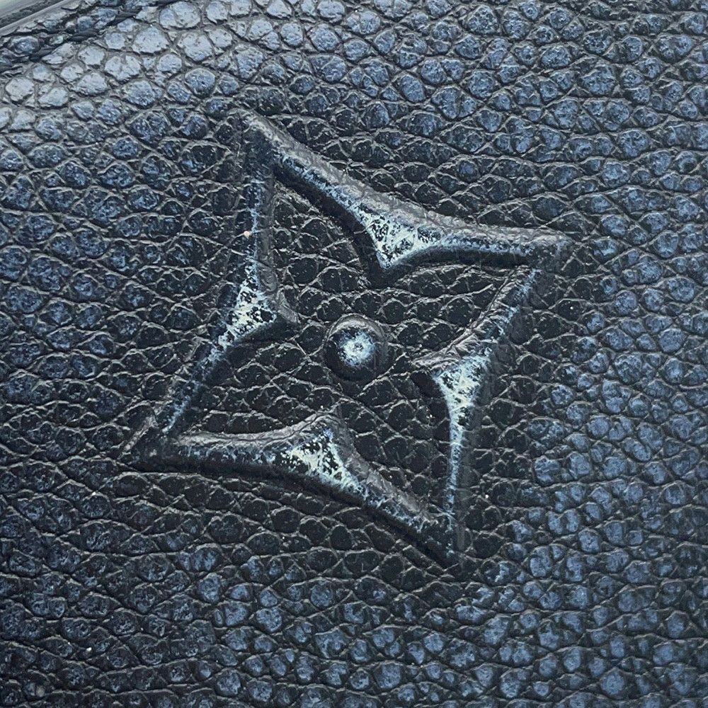 ルイヴィトン 二つ折り財布 モノグラム ポルトフォイユ・スレンダー M81774 LOUIS VUITTON ブラック 黒