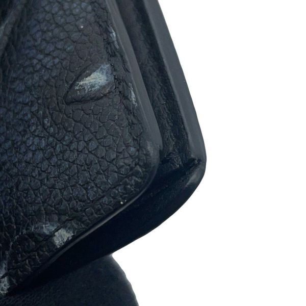 ルイヴィトン 二つ折り財布 モノグラム ポルトフォイユ・スレンダー M81774 LOUIS VUITTON ブラック 黒