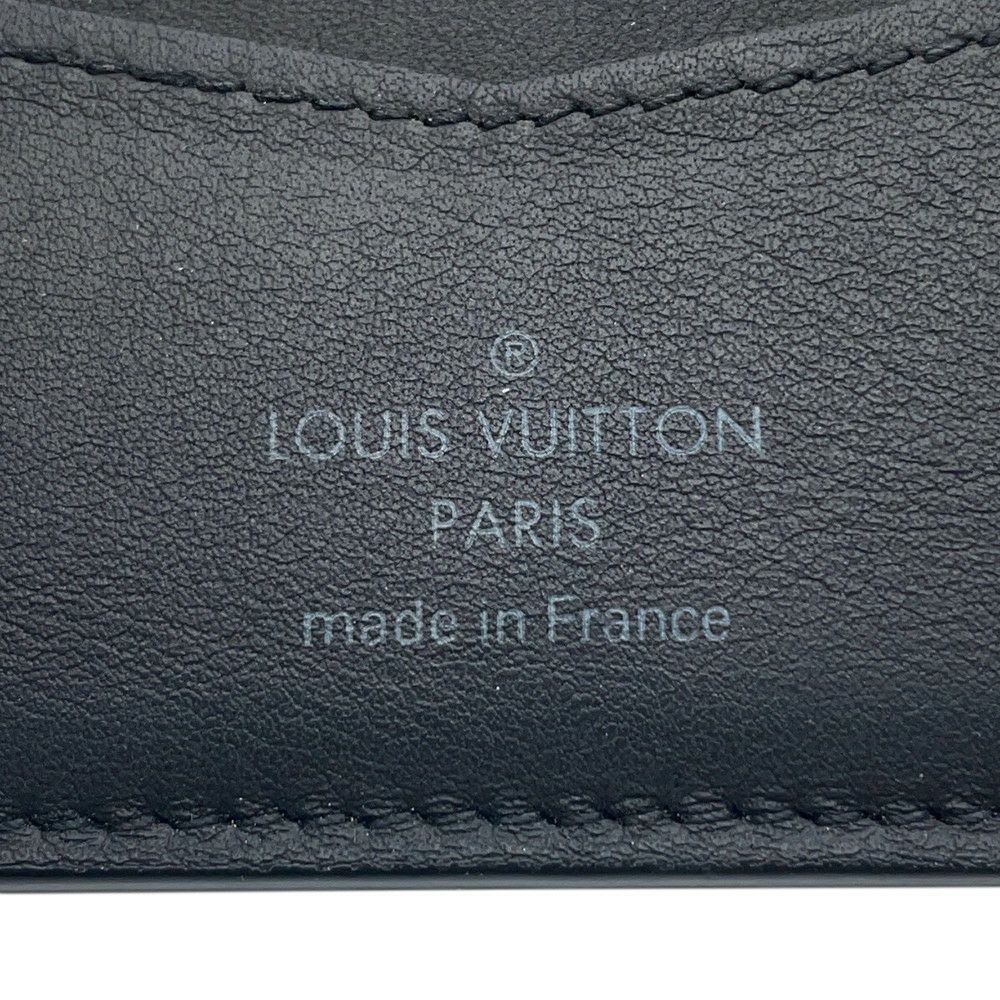 ルイヴィトン 二つ折り財布 モノグラム ポルトフォイユ・スレンダー M81774 LOUIS VUITTON ブラック 黒