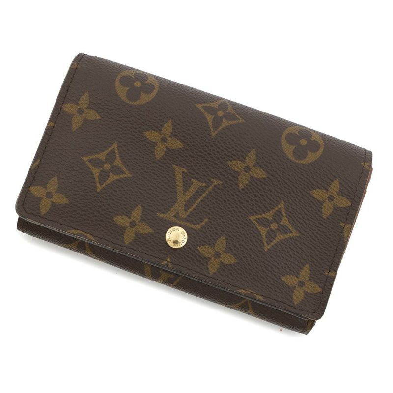 ルイヴィトン 二つ折り財布 モノグラム ポルトモネ・ビエ・トレゾール M61730 LOUIS VUITTON ヴィトン