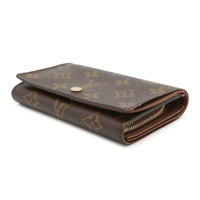 ルイヴィトン 二つ折り財布 モノグラム ポルトモネ・ビエ・トレゾール M61730 LOUIS VUITTON ヴィトン