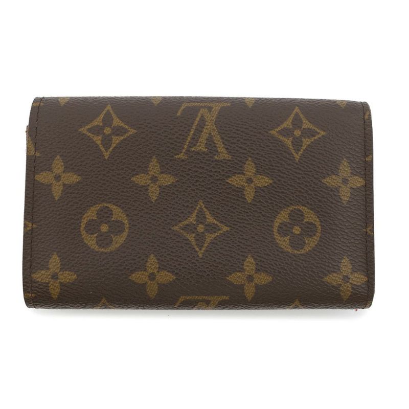 ルイヴィトン 二つ折り財布 モノグラム ポルトモネ・ビエ・トレゾール M61730 LOUIS VUITTON ヴィトン
