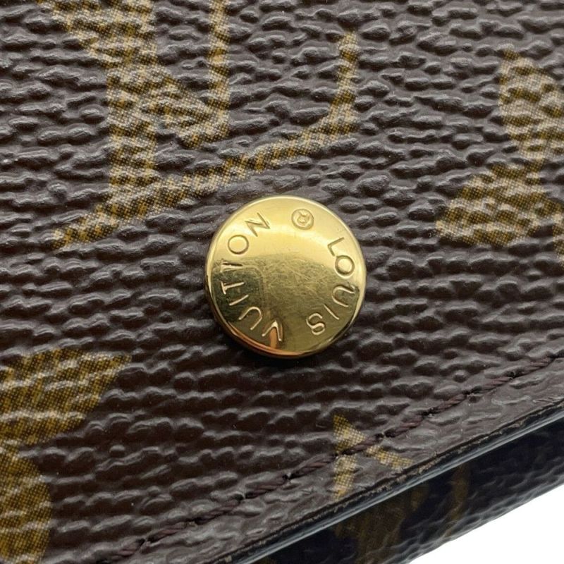 ルイヴィトン 二つ折り財布 モノグラム ポルトモネ・ビエ・トレゾール M61730 LOUIS VUITTON ヴィトン