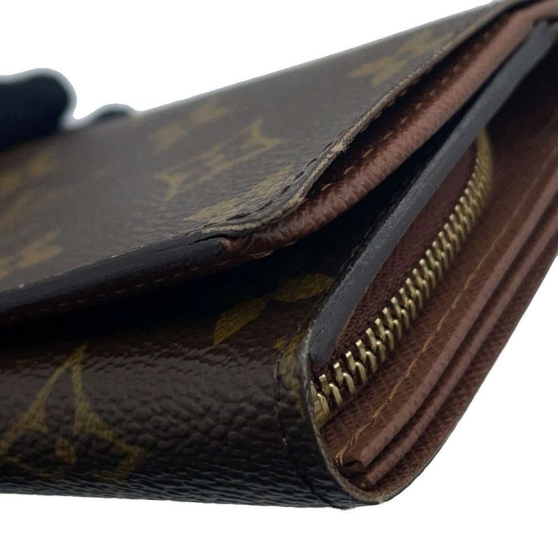 ルイヴィトン 二つ折り財布 モノグラム ポルトモネ・ビエ・トレゾール M61730 LOUIS VUITTON ヴィトン