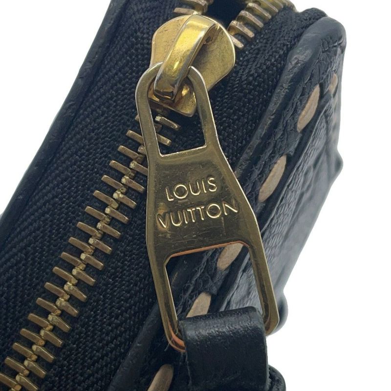 ルイヴィトン 長財布 モノグラム アンプラント ジッピー・ウォレット M64805 LOUIS VUITTON ヴィトン ブラック 黒