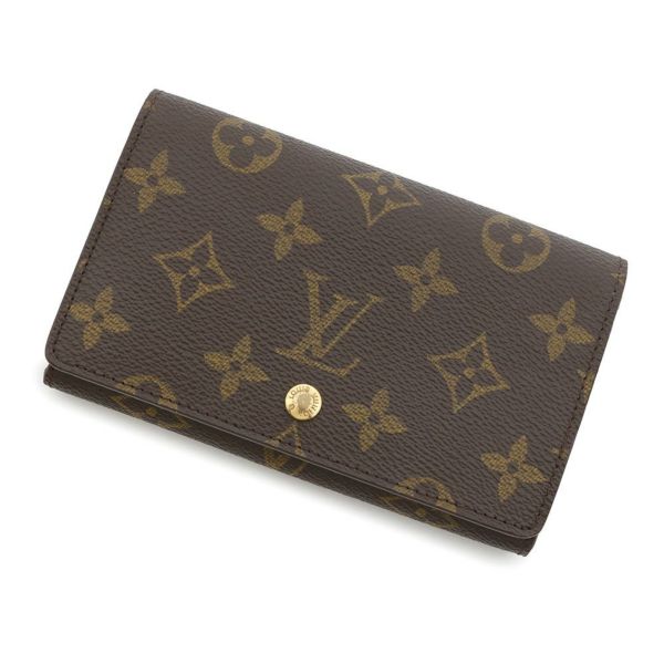 ルイヴィトン 財布 モノグラム ポルトモネ・ビエ・トレゾール M61730 LOUIS VUITTON ヴィトン 二つ折り財布