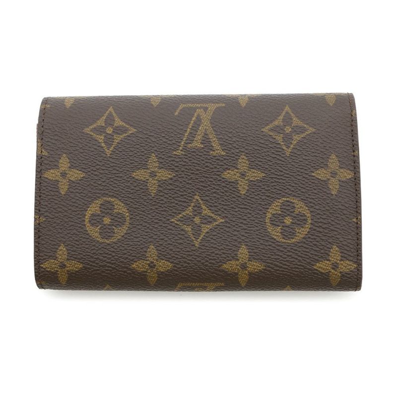 ルイヴィトン 財布 モノグラム ポルトモネ・ビエ・トレゾール M61730 LOUIS VUITTON ヴィトン 二つ折り財布