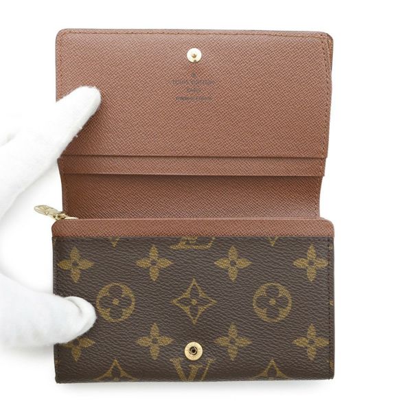 ルイヴィトン 財布 モノグラム ポルトモネ・ビエ・トレゾール M61730 LOUIS VUITTON ヴィトン 二つ折り財布