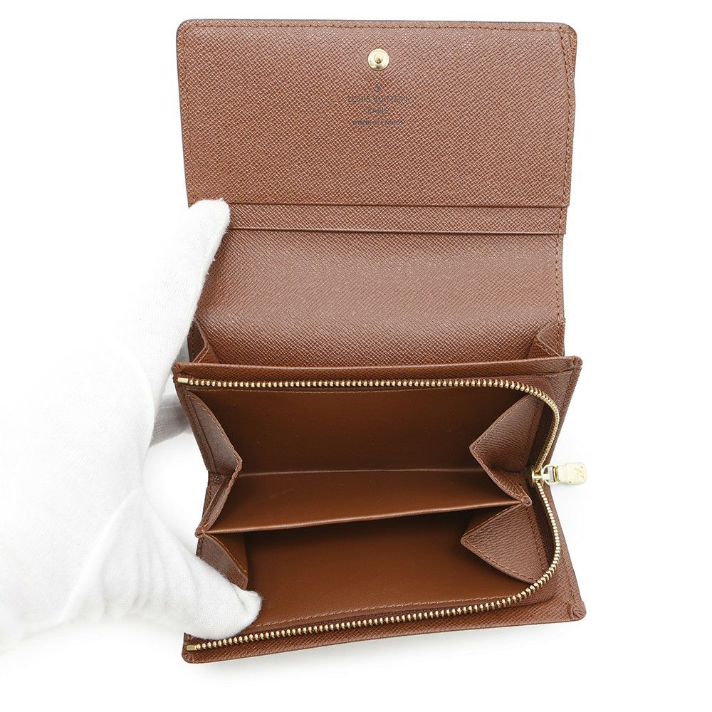 ルイヴィトン 財布 モノグラム ポルトモネ・ビエ・トレゾール M61730 LOUIS VUITTON ヴィトン 二つ折り財布