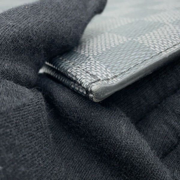 ルイヴィトン クラッチバッグ ダミエ・グラフィット ポシェット・ジュールGM N64437 LOUIS VUITTON 黒 ブラック