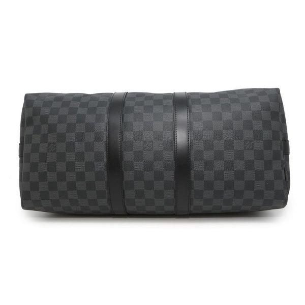 ルイヴィトン ボストンバッグ ダミエ グラフィット キーポル バンドリエール45 N41418 ヴィトン トラベルバッグ 黒 ブラック