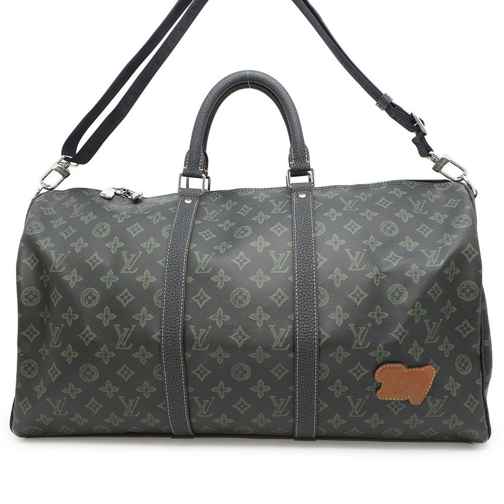 ルイヴィトン ボストンバッグ モノグラム キャンバス キーポ ・バンドリエール50 M46334 LV フォール コレクション トラベル 2way