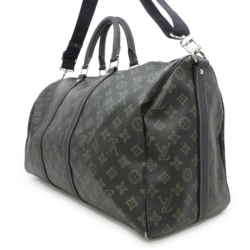 ルイヴィトン ボストンバッグ モノグラム キャンバス キーポ ・バンドリエール50 M46334 LV フォール コレクション トラベル 2way