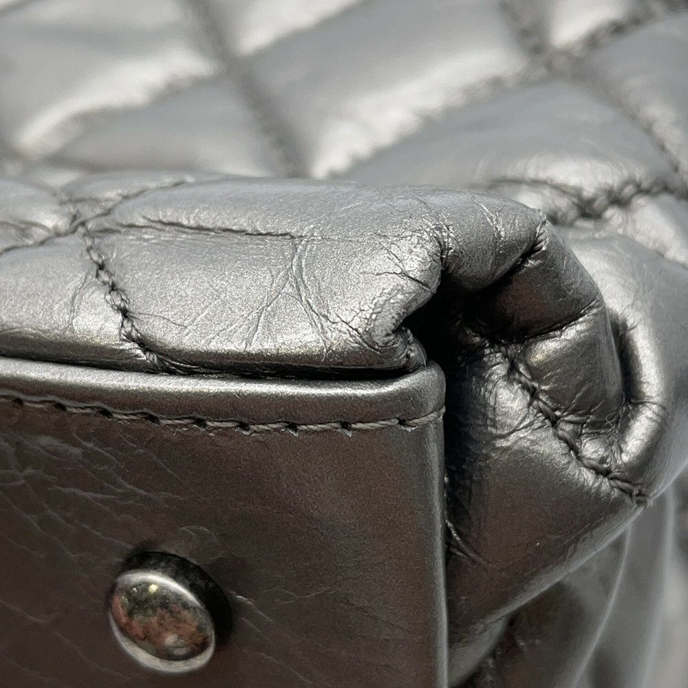 シャネル チェーントートバッグ チェーンミー ココマーク マトラッセ カーフレザー A50494 CHANEL バッグ