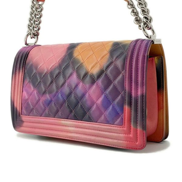 シャネル チェーンショルダーバッグ ボーイシャネル ラムスキン A67086 CHANEL