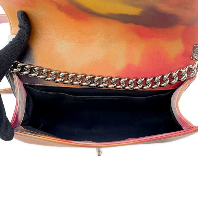 シャネル チェーンショルダーバッグ ボーイシャネル ラムスキン A67086 CHANEL