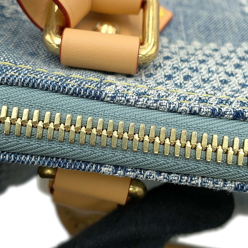 ルイヴィトン ハンドバッグ ダミエ・デニム スピーディ・バンドリエール25 N40700 LOUIS VUITTON 2wayバッグ ミニボストン