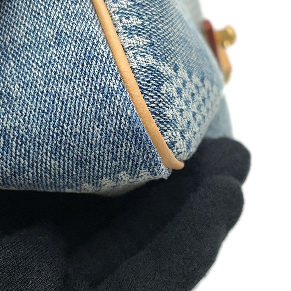 ルイヴィトン ハンドバッグ ダミエ・デニム スピーディ・バンドリエール25 N40700 LOUIS VUITTON 2wayバッグ ミニボストン